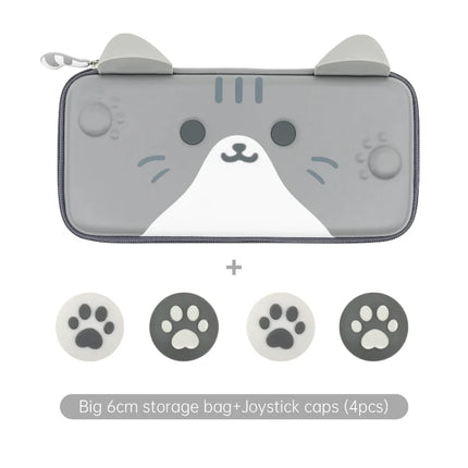 Kawaii Neko Buddy Switch Case🩶😺