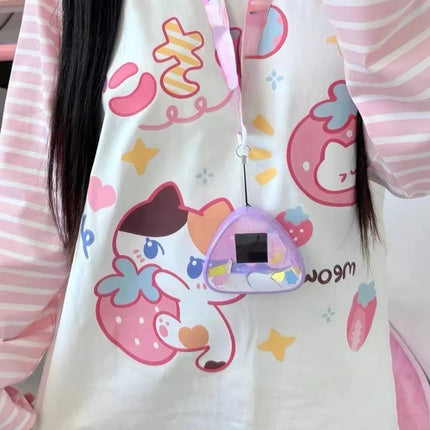 Strawberry Neko Long Sleeve❤️🍓