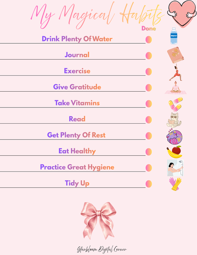 My Magical Habits🩷✨