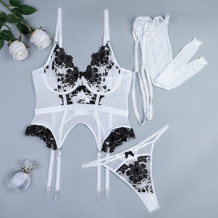 Midnight Floral Stocking Set🤍✨