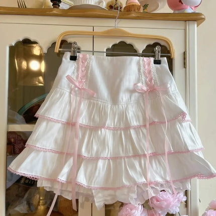 Fairy Frosting Ruffle Skirt🤍✨