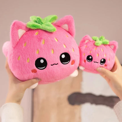 Strawberry Neko Cuddle Plush❤️🍓