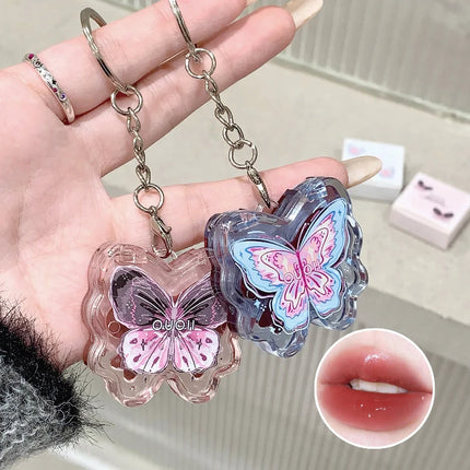 Butterfly Kiss Lip Gloss Keychain🩷🦋