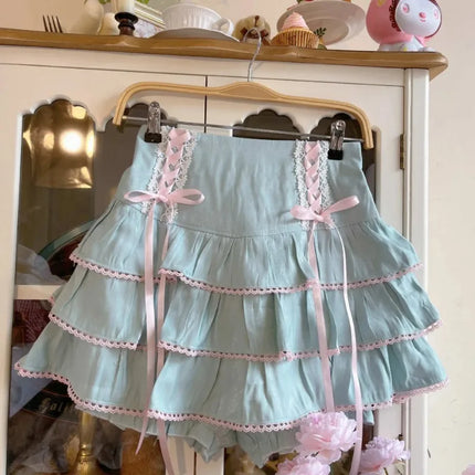 Fairy Frosting Ruffle Skirt🤍✨