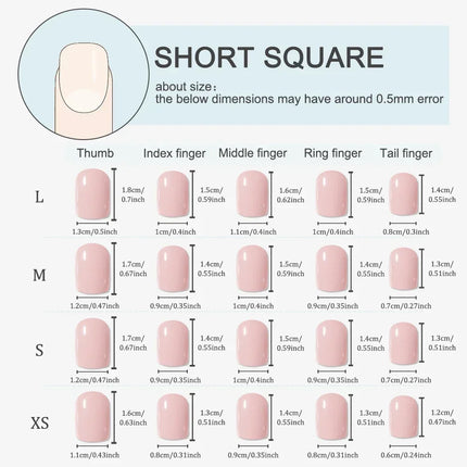 Bunny Blush Press-On Nails🩷🐰