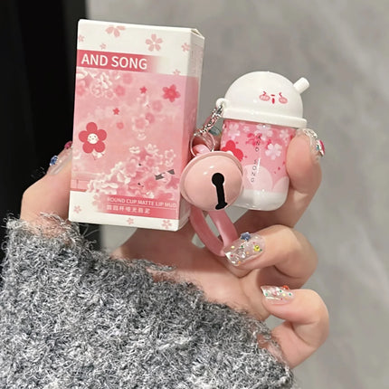 Pocket Kiss Matte Lip Tint Keychain🩷✨