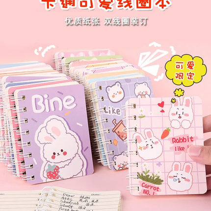 Kawaii Animal Spiral Notebook🩵📓