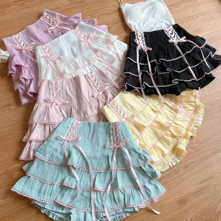 Fairy Frosting Ruffle Skirt🤍✨