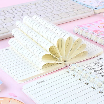 Kawaii Animal Spiral Notebook🩵📓