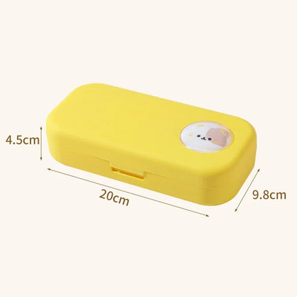Pastel Pals Double-Decker Pencil Case🩷✏️