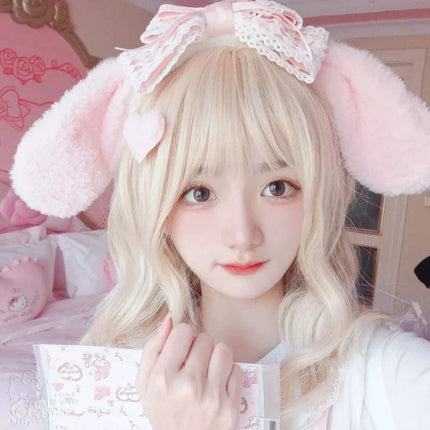 Dreamy Bunny Ear Headband🩷🐰