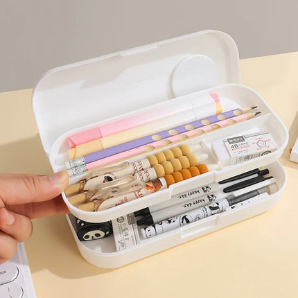 Pastel Pals Double-Decker Pencil Case🩷✏️