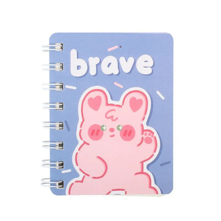 Kawaii Animal Spiral Notebook🩵📓