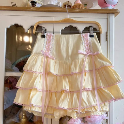 Fairy Frosting Ruffle Skirt🤍✨