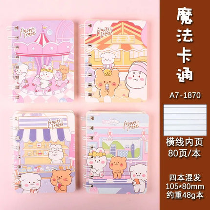 Kawaii Animal Spiral Notebook🩵📓