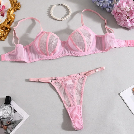 Blush Lace Lingerie Set🩷✨