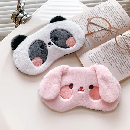 Dreamy Critters Plush Sleep Mask🩷🌙