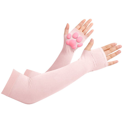Kitty Paw Stockings & Arm Warmers🤍✨