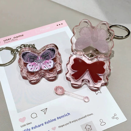 Butterfly Kiss Lip Gloss Keychain🩷🦋