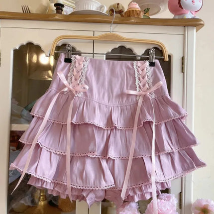 Fairy Frosting Ruffle Skirt🤍✨