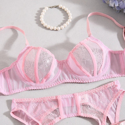 Blush Lace Lingerie Set🩷✨
