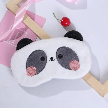 Dreamy Critters Plush Sleep Mask🩷🌙
