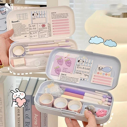 Pastel Pals Double-Decker Pencil Case🩷✏️