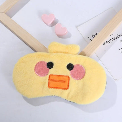 Dreamy Critters Plush Sleep Mask🩷🌙