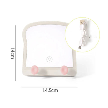 Toasty Glow LED Vanity Mirror🩷🍞