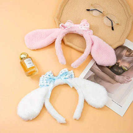 Dreamy Bunny Ear Headband🩷🐰