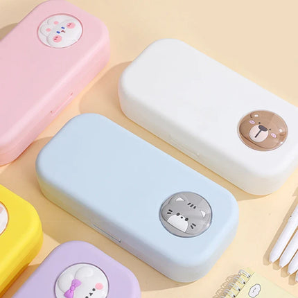 Pastel Pals Double-Decker Pencil Case🩷✏️