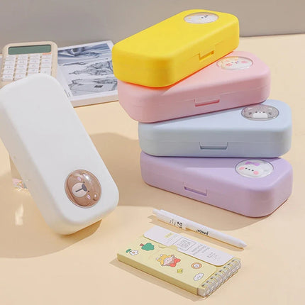 Pastel Pals Double-Decker Pencil Case🩷✏️