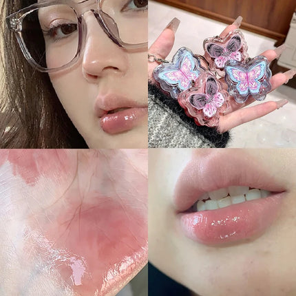 Butterfly Kiss Lip Gloss Keychain🩷🦋