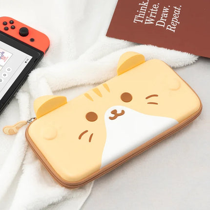 Kawaii Neko Buddy Switch Case🩶😺