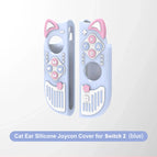 Kitty Bow Joy-Con Cover (NS2 Blue)