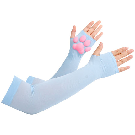 Kitty Paw Stockings & Arm Warmers🤍✨