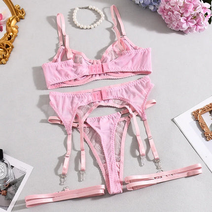 Blush Lace Lingerie Set🩷✨