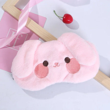 Dreamy Critters Plush Sleep Mask🩷🌙