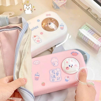 Pastel Pals Double-Decker Pencil Case🩷✏️