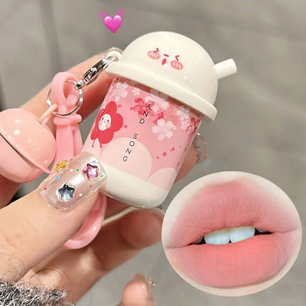 Pocket Kiss Matte Lip Tint Keychain🩷✨