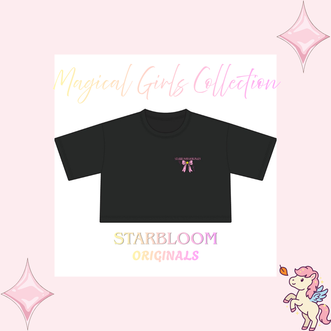 Starbloom Originals Four Hearts Crop Tee🩷✨