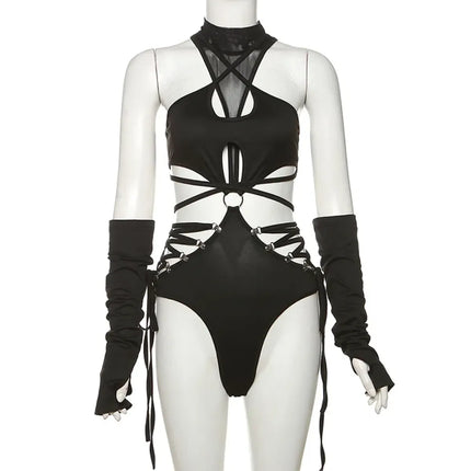 Midnight Siren Bodysuit🖤⛓️