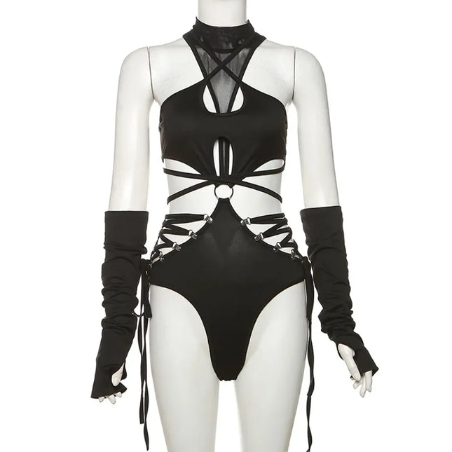 Midnight Siren Bodysuit🖤⛓️