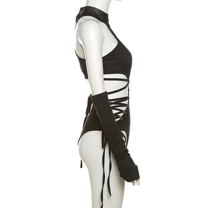 Midnight Siren Bodysuit🖤⛓️