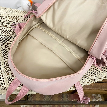 Pastel Pocket Travel Backpack🤍✨