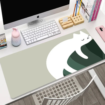 Cozy Cat Desk Mat💛😺