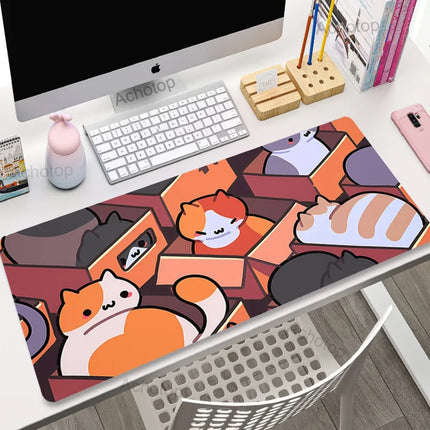 Cozy Cat Desk Mat💛😺
