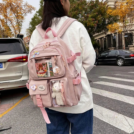 Kawaii Campus Cutie Backpack🤍🎒