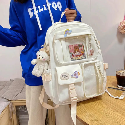 Kawaii Campus Cutie Backpack🤍🎒