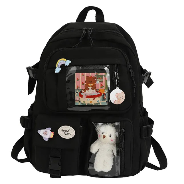 Kawaii Campus Cutie Backpack🤍🎒